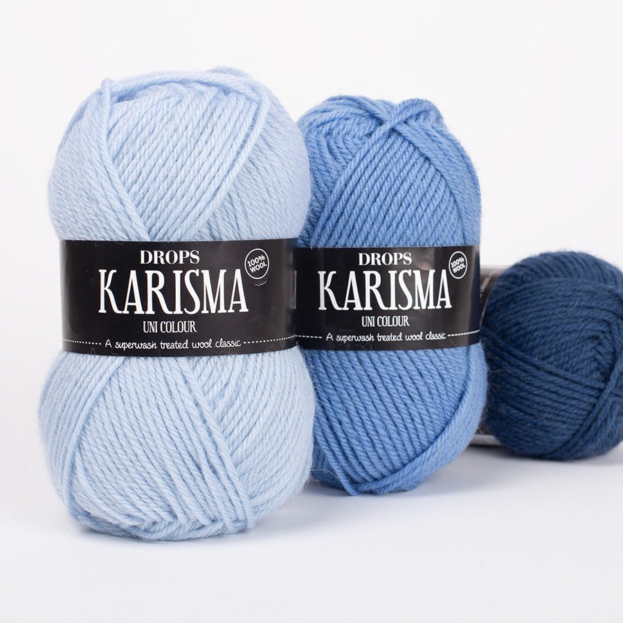 DROPS KARISMA KARISMA UNICOLOR 01 off white | Knitting yarn shop / dzijas veikals