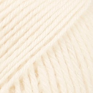 DROPS KARISMA KARISMA UNICOLOR 01 off white | Knitting yarn shop / dzijas veikals