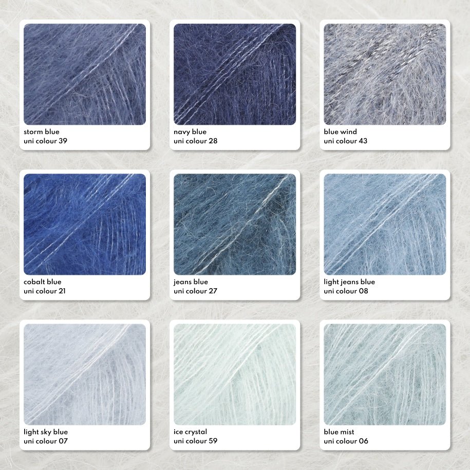 DROPS Kidsilk 01 off white | Knitting yarn shop / dzijas veikals