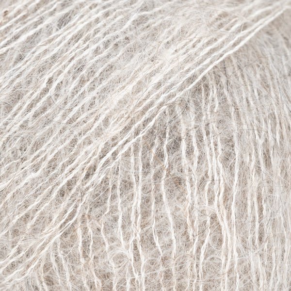 DROPS Kidsilk Mohair and Silk Yarn 74 morning fog | Knitting yarn shop / dzijas veikals