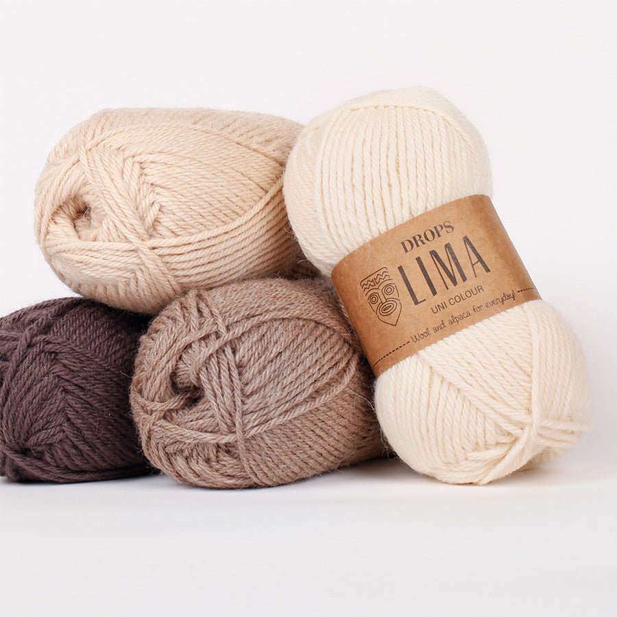 DROPS Lima LIMA MIX 9032 fog | Knitting yarn shop / dzijas veikals