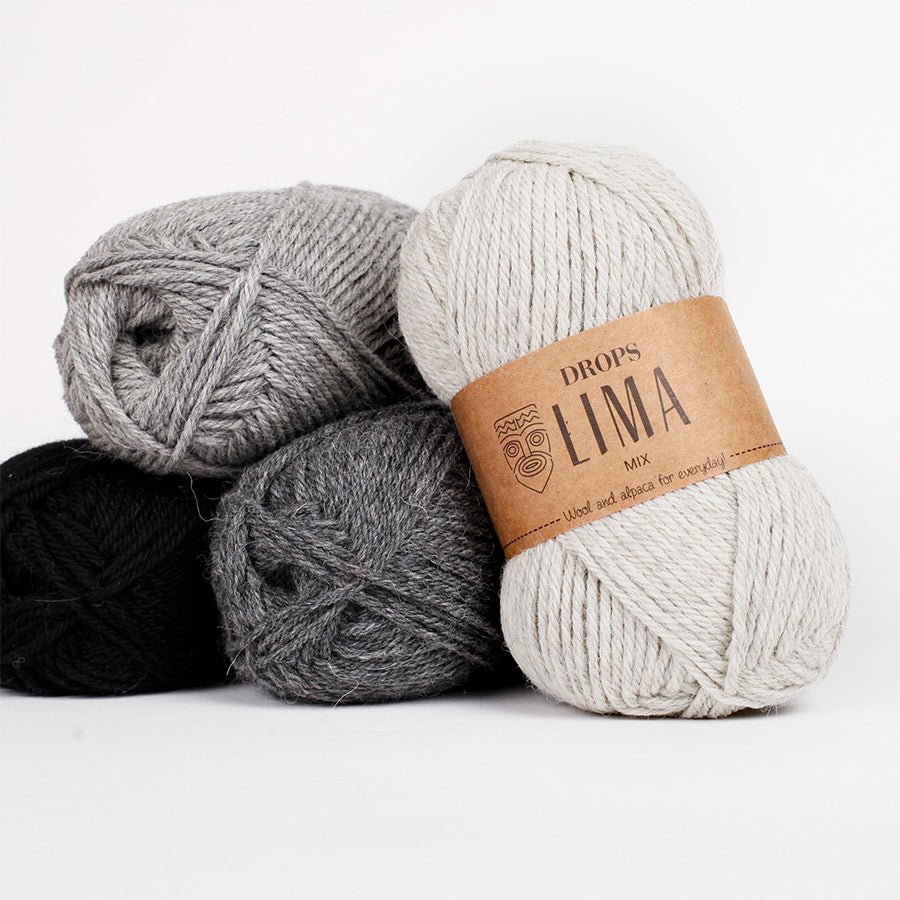 DROPS Lima LIMA UNI COLOUR 0100 off white | Knitting yarn shop / dzijas veikals