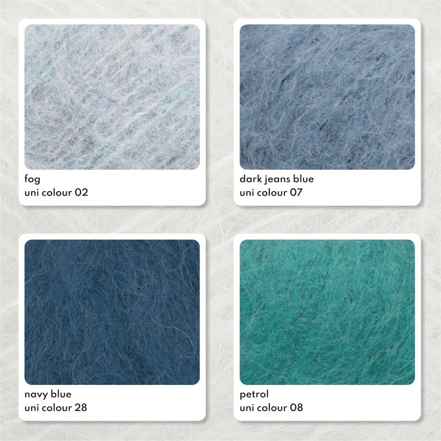 DROPS Melody MELODY UNI COLOUR 01 off white | Knitting yarn shop / dzijas veikals