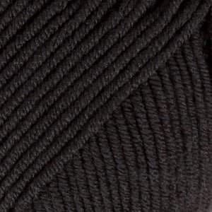 DROPS MerinoExtrafine MERINO EXTRA FINE UNI COLOUR 02 black | Knitting yarn shop / dzijas veikals