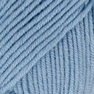 DROPS MerinoExtrafine MERINO EXTRA FINE UNI COLOUR 19 light grey blue | Knitting yarn shop / dzijas veikals