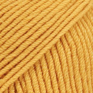 DROPS MerinoExtrafine MERINO EXTRA FINE UNI COLOUR 30 mustard | Knitting yarn shop / dzijas veikals