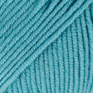 DROPS MerinoExtrafine MERINO EXTRA FINE UNI COLOUR 43 sea blue | Knitting yarn shop / dzijas veikals