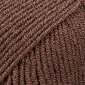 DROPS MerinoExtrafine MERINO EXTRA FINE UNI COLOUR 49 chocolate | Knitting yarn shop / dzijas veikals
