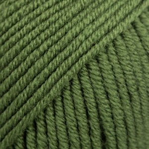 DROPS MerinoExtrafine MERINO EXTRA FINE UNI COLOUR 52 green leaf | Knitting yarn shop / dzijas veikals