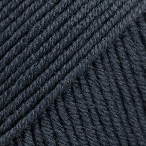 DROPS MerinoExtrafine MERINO EXTRA FINE UNI COLOUR 55 midnight | Knitting yarn shop / dzijas veikals