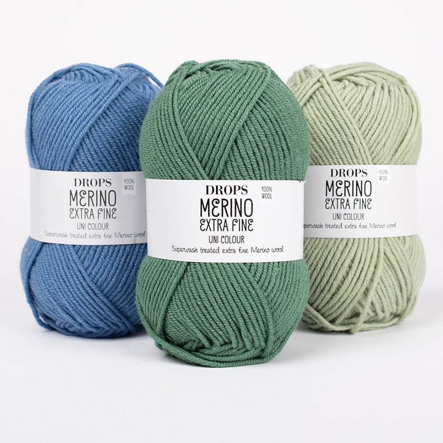 DROPS MerinoExtrafine MERINO EXTRA FINE UNICOLOR 01 off white | Knitting yarn shop / dzijas veikals