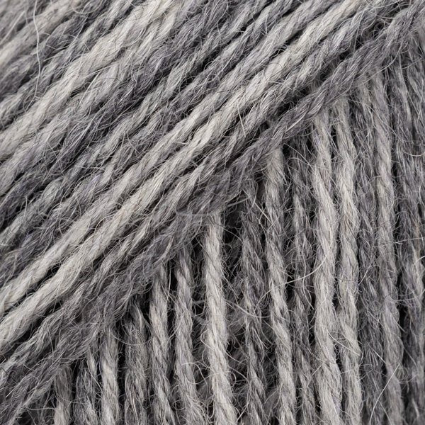 DROPS Nord alpaca and wool blend fingering-weight yarn 106 print stormy sky print | Knitting yarn shop / dzijas veikals