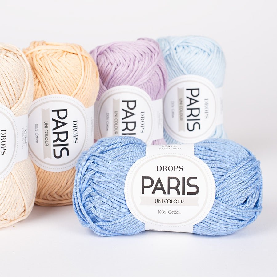 DROPS Paris PARIS UNI COLOUR 01 apricot | Knitting yarn shop / dzijas veikals