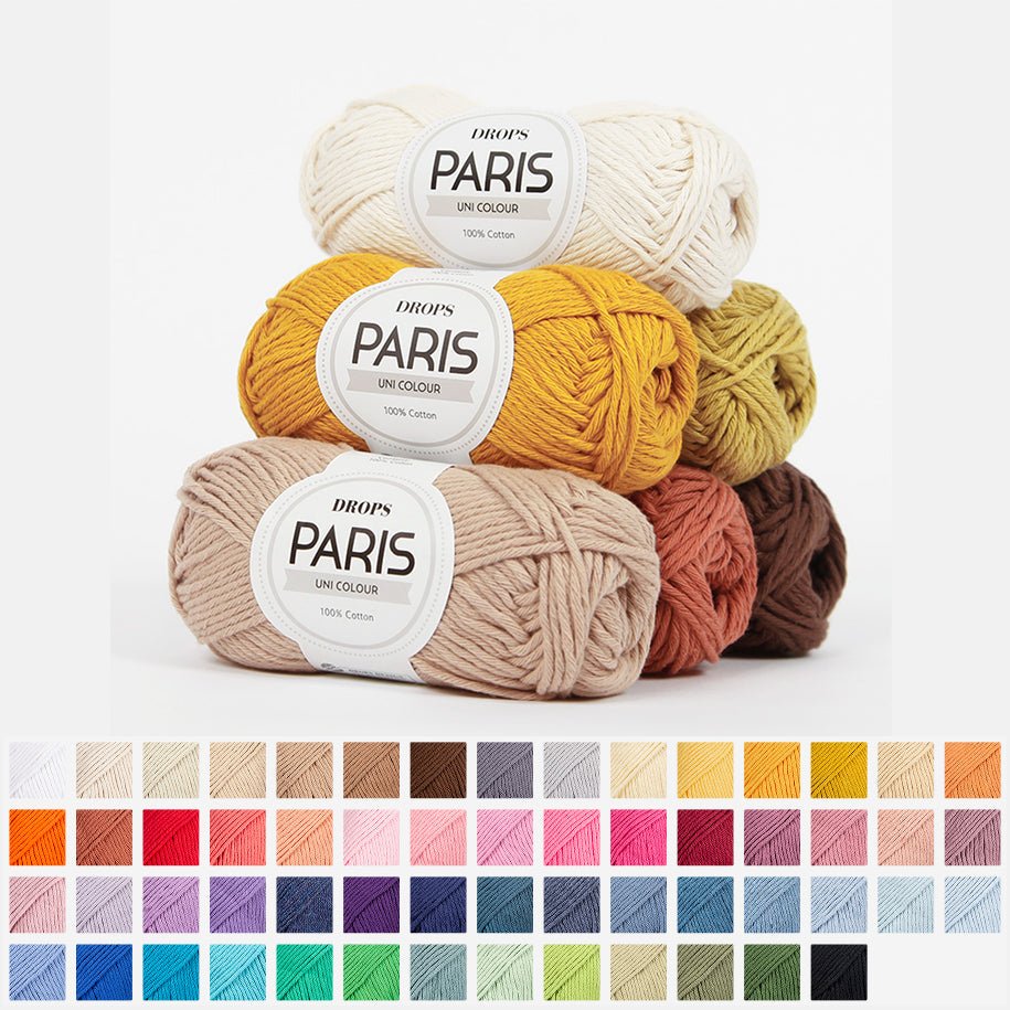 DROPS Paris PARIS UNI COLOUR 01 apricot | Knitting yarn shop / dzijas veikals