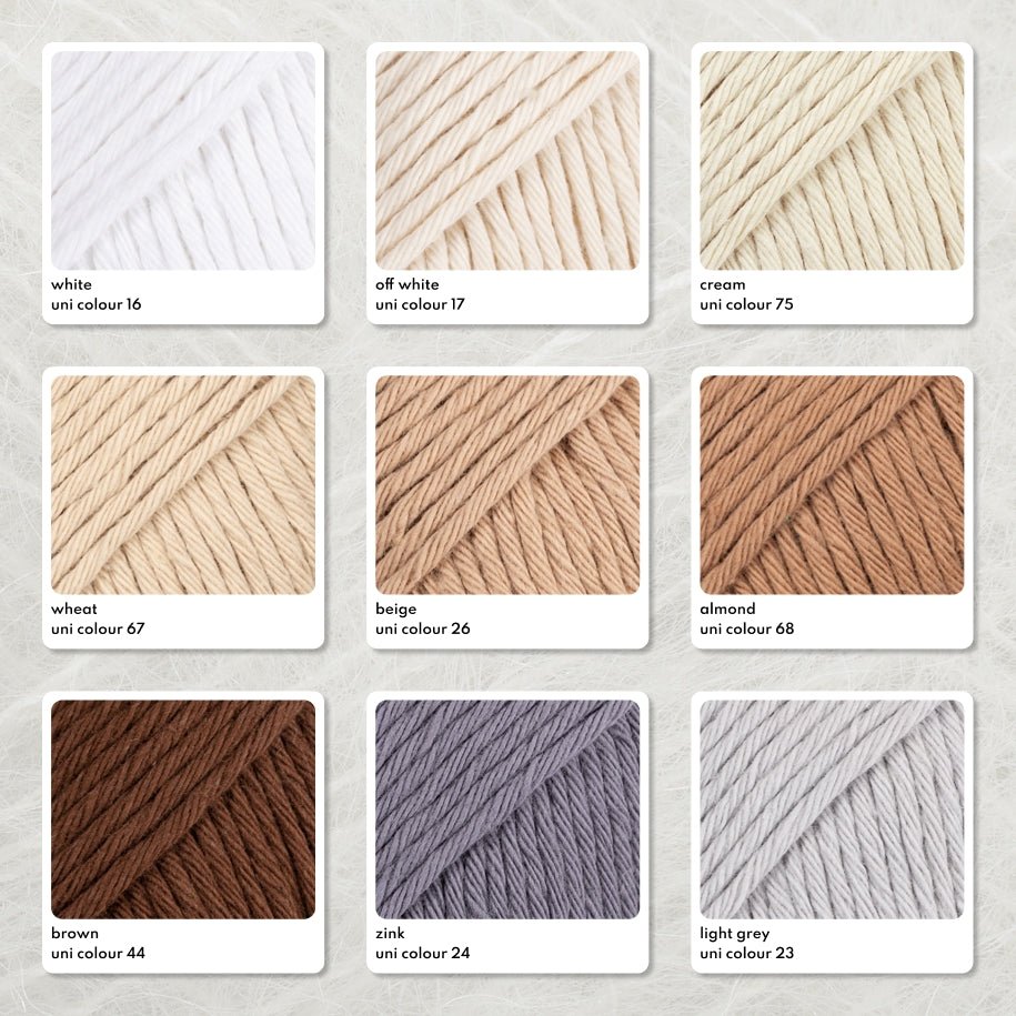 DROPS Paris PARIS UNI COLOUR 01 apricot | Knitting yarn shop / dzijas veikals