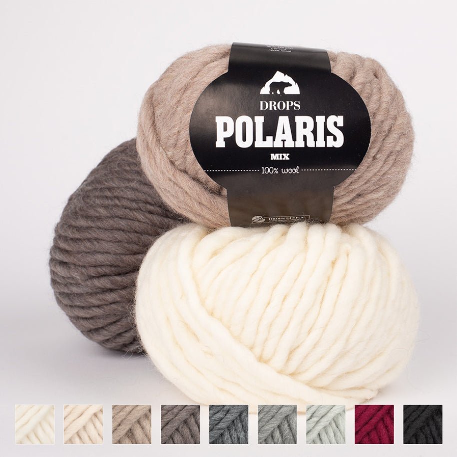 DROPS Polaris POLARIS UNI COLOUR 01 off white | Knitting yarn shop / dzijas veikals