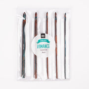 DROPS Pro Romance Crochet Set, 15 cm, in sizes: 3.5, 4.5, 5.0, 6.0 and 8.0 mm | Knitting yarn shop / dzijas veikals