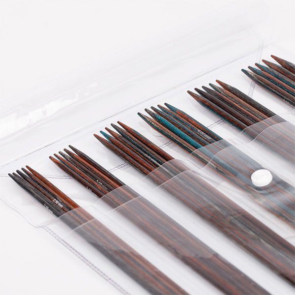 DROPS Pro Romance Double Pointed Needles Set, 20 cm, sizes 2.5, 3.0, 3.5, 4.0, 4.5 and 5.0 mm. | Knitting yarn shop / dzijas veikals