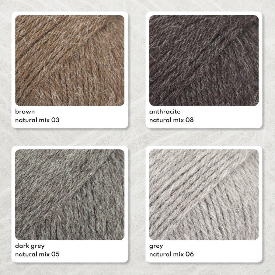 DROPS Puna PUNA NATURAL 01 off white | Knitting yarn shop / dzijas veikals