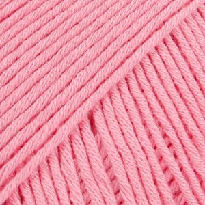 DROPS Safran SAFRAN UNI COLOUR 02 pink | Knitting yarn shop / dzijas veikals