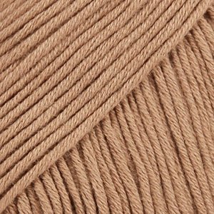 DROPS Safran SAFRAN UNI COLOUR 22 light brown | Knitting yarn shop / dzijas veikals