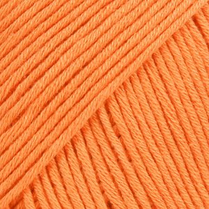 DROPS Safran SAFRAN UNI COLOUR 28 orange | Knitting yarn shop / dzijas veikals