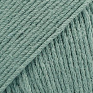 DROPS Safran SAFRAN UNI COLOUR 63 sea green | Knitting yarn shop / dzijas veikals