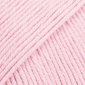 DROPS Safran SAFRAN UNI COLOUR 77 light rose | Knitting yarn shop / dzijas veikals