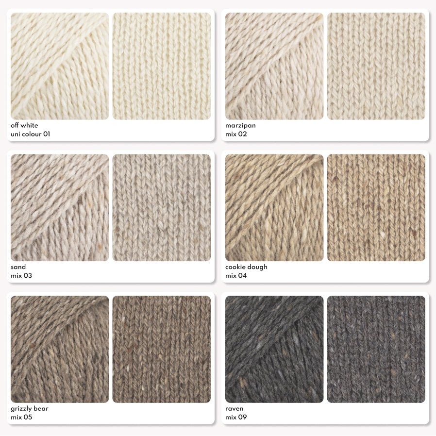 DROPS SOFT TWEED 01 off white | Knitting yarn shop / dzijas veikals