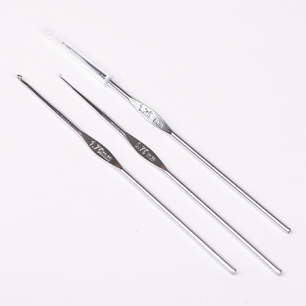 DROPS Steel crochet hook 13cm, sizes 0.75 - 1.75mm 0.75 | Knitting yarn shop / dzijas veikals