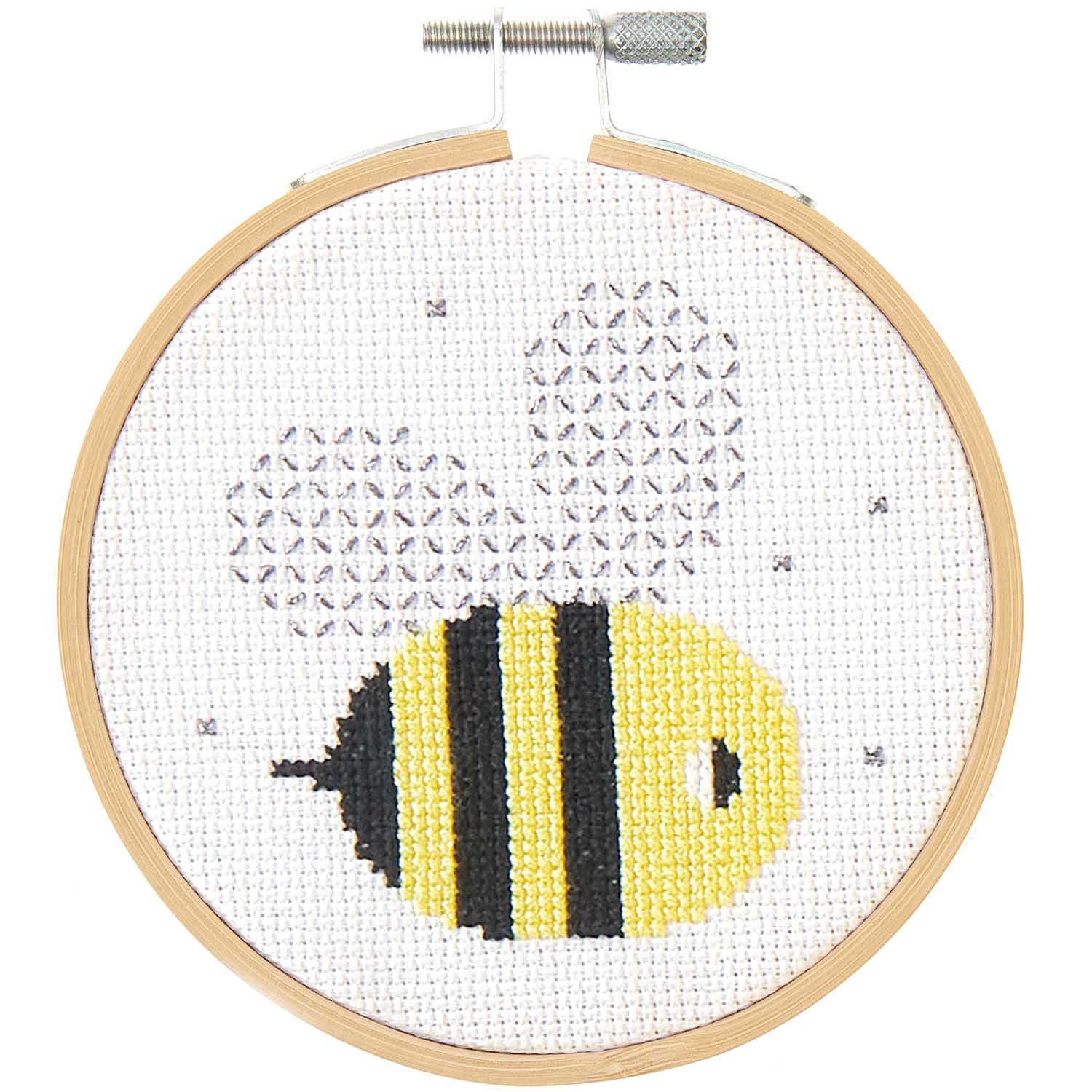 Embroidery kit - Bee | Knitting yarn shop / dzijas veikals