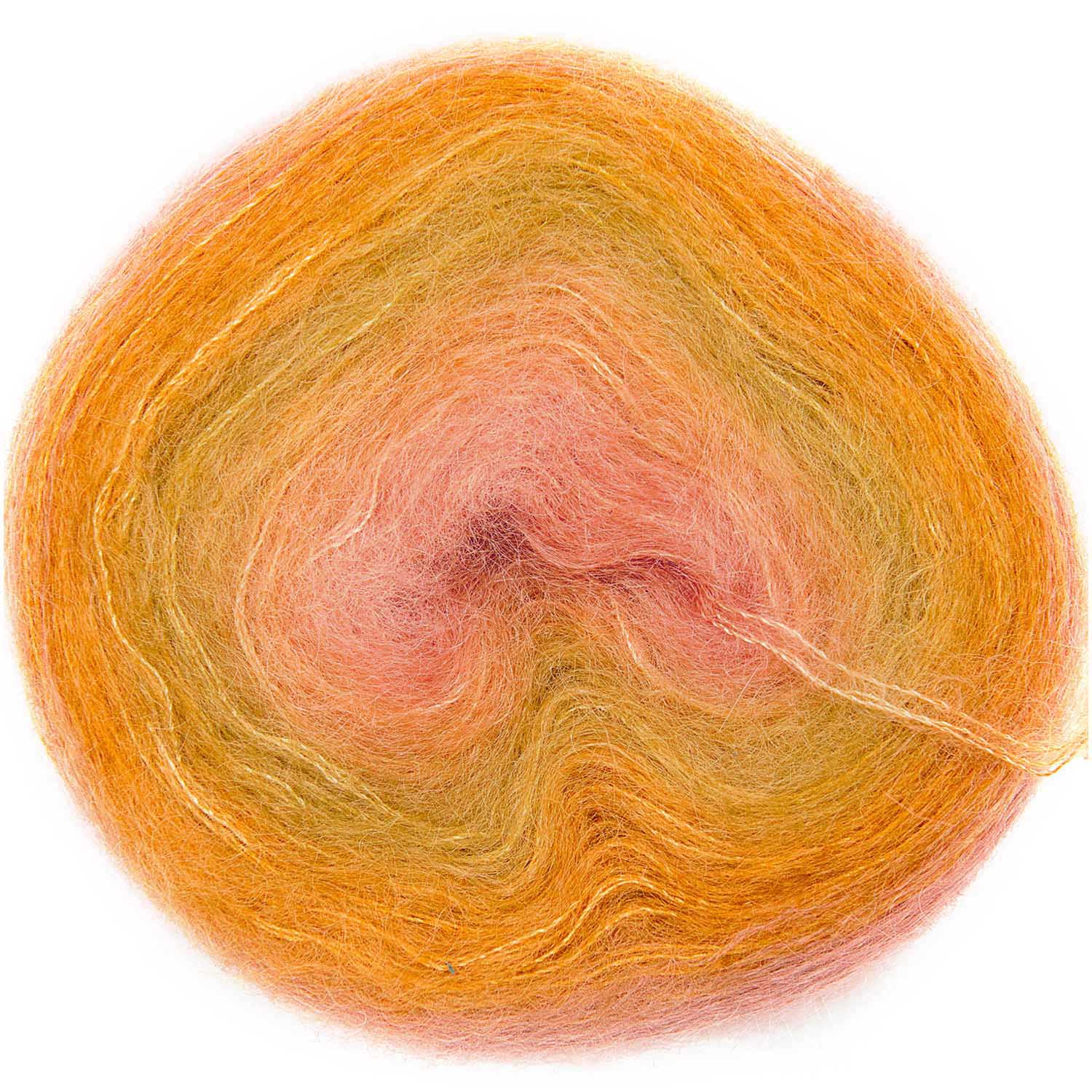 Essentials Super Kid Mohair Loves Silk Colourlove Yarn 015 - Apricot | Knitting yarn shop / dzijas veikals