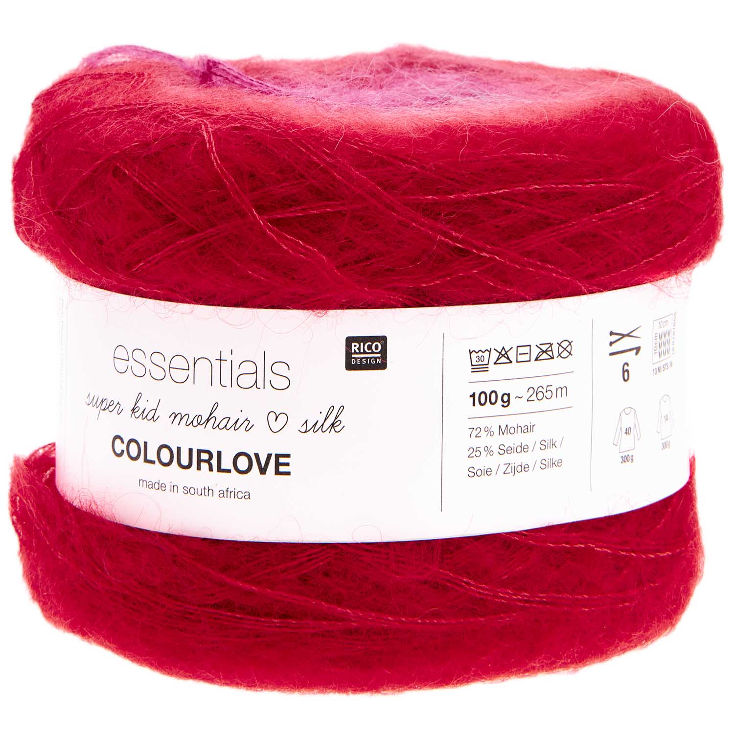 Essentials Super Kid Mohair Loves Silk Colourlove Yarn 015 - Apricot | Knitting yarn shop / dzijas veikals