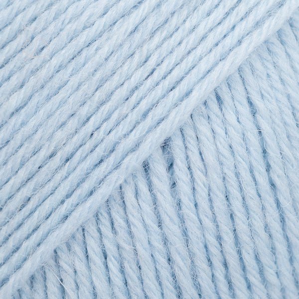 FABEL UNI COLOUR 117 light blue | Knitting yarn shop / dzijas veikals