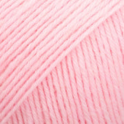 FABEL UNI COLOUR 120 baby pink | Knitting yarn shop / dzijas veikals