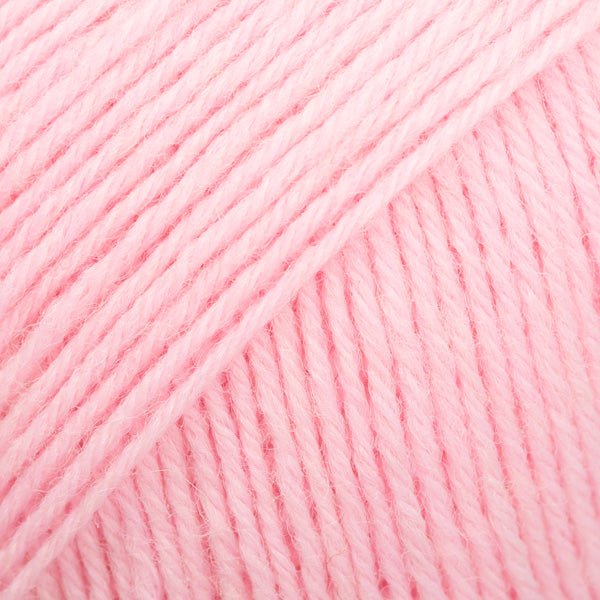 FABEL UNI COLOUR 120 baby pink | Knitting yarn shop / dzijas veikals