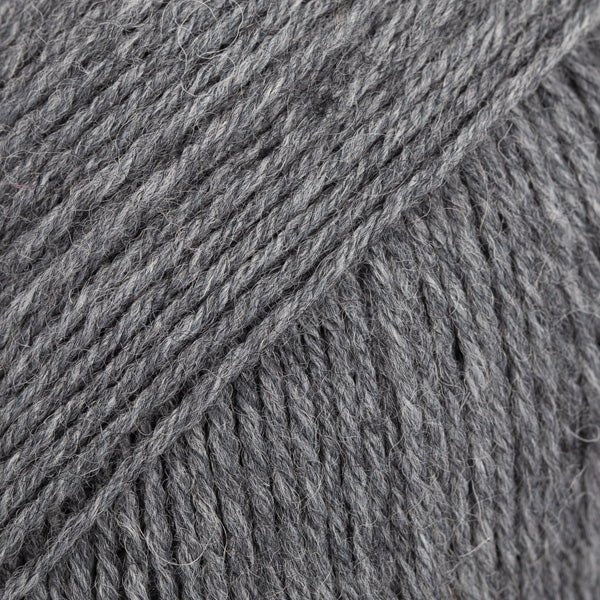 FABEL UNI COLOUR 200 grey | Knitting yarn shop / dzijas veikals