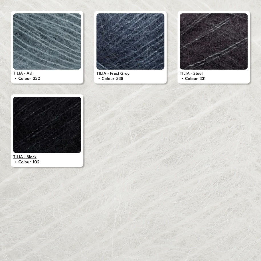 FILCOLANA Tilia Silk Mohair Yarn Snow White - 100 | Knitting yarn shop / dzijas veikals