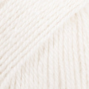 FLORA UNI COLOUR 02 white | Knitting yarn shop / dzijas veikals