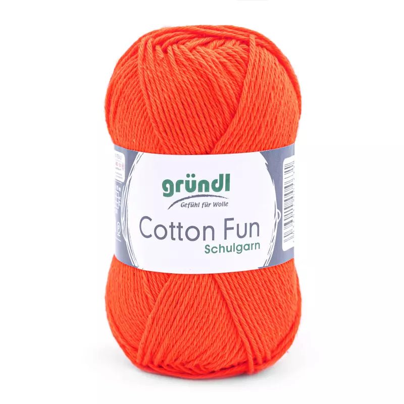 GRÜNDL Cotton Fun Yarn – 100% Cotton for Knitting & Crafts 18 | Knitting yarn shop / dzijas veikals