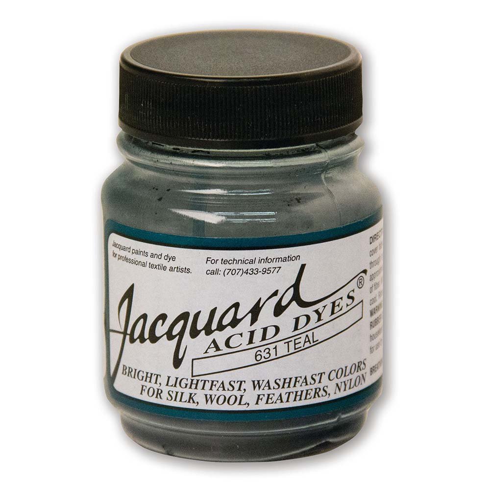 Jacquard Acid dye 631 Teal | Knitting yarn shop / dzijas veikals