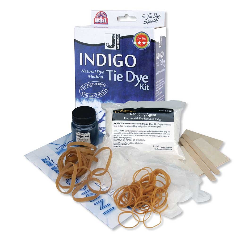 Jacquard Tie dye Indigo dye kit | Knitting yarn shop / dzijas veikals