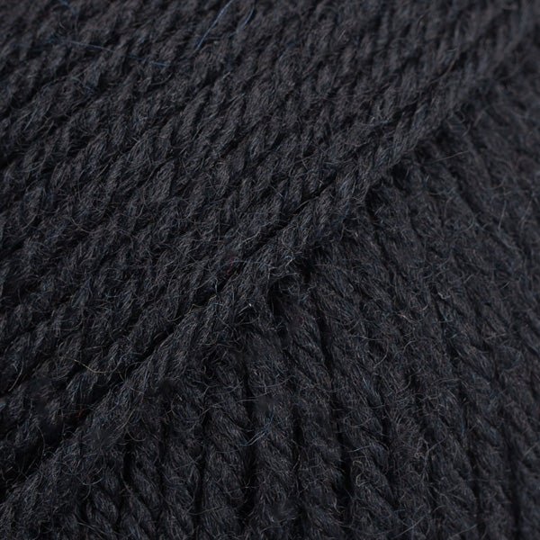 KARISMA UNI COLOUR 05 black | Knitting yarn shop / dzijas veikals