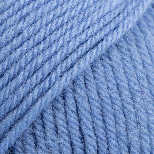 KARISMA UNI COLOUR 30 light denim blue | Knitting yarn shop / dzijas veikals
