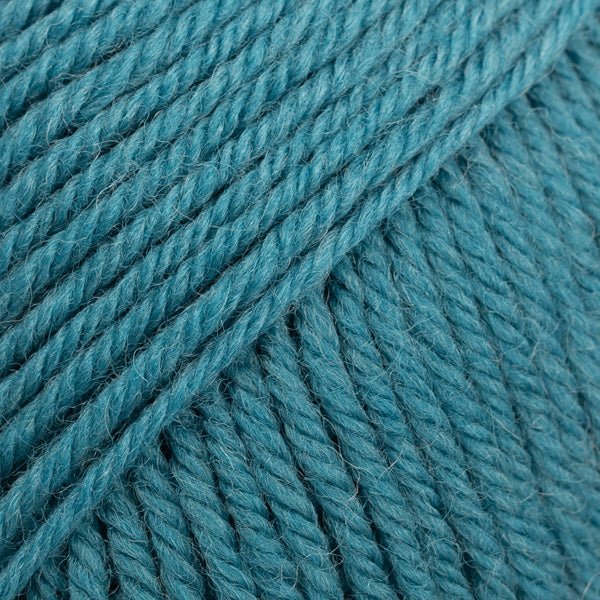 KARISMA UNI COLOUR 60 blue turquoise | Knitting yarn shop / dzijas veikals