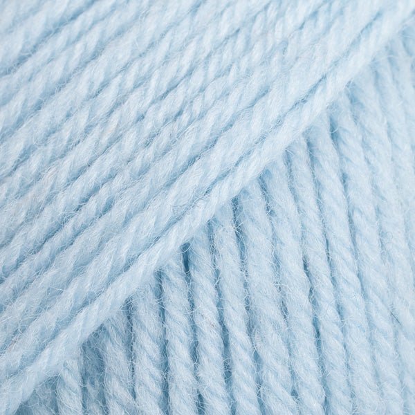KARISMA UNI COLOUR 68 light sky blue | Knitting yarn shop / dzijas veikals