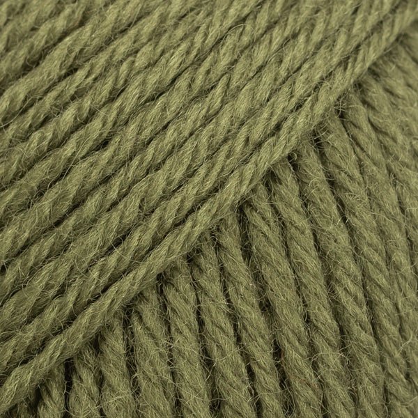 KARISMA UNI COLOUR 87 moss green | Knitting yarn shop / dzijas veikals