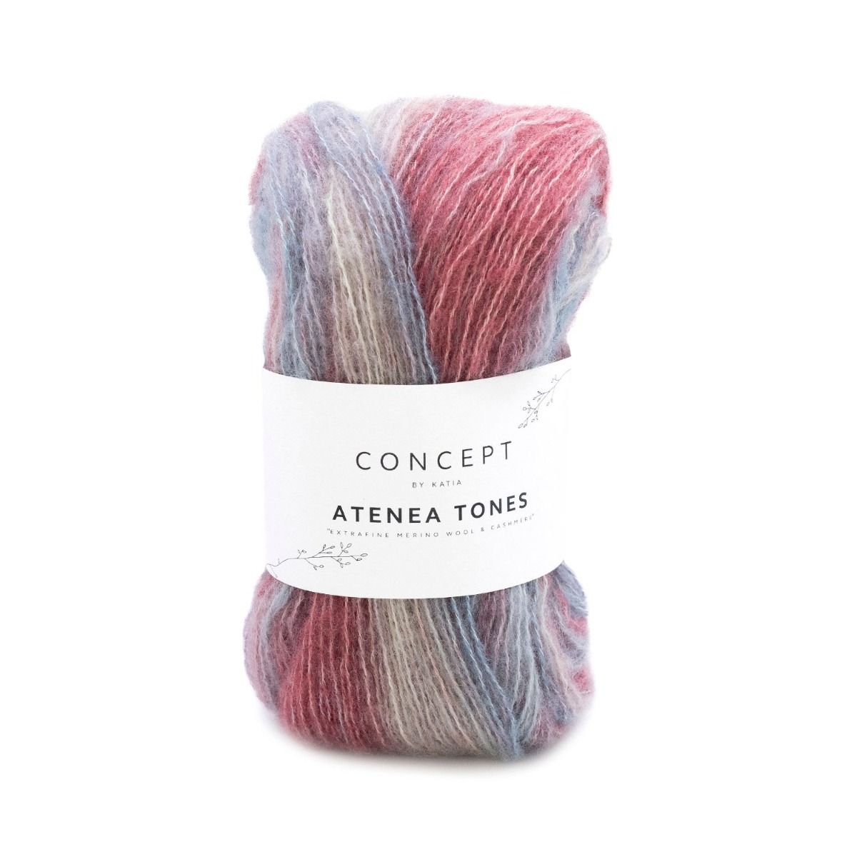 Katia Atenea Tones Yarn – Multicolor Wool, Cotton & Cashmere Blend ATENEA TONES 201 | Knitting yarn shop / dzijas veikals