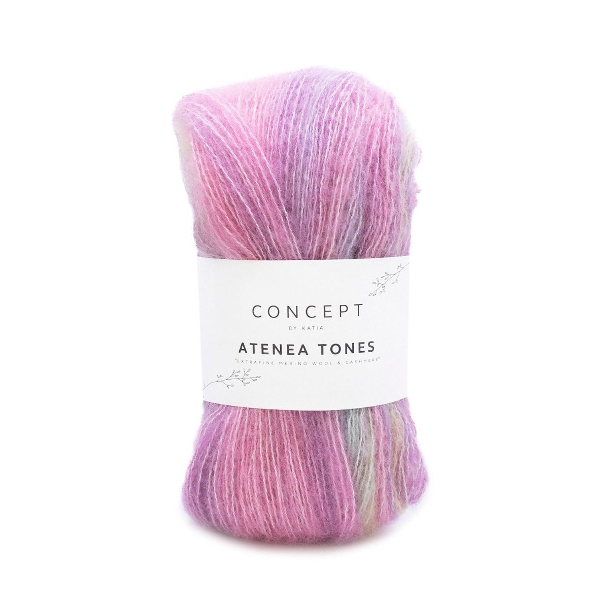Katia Atenea Tones Yarn – Multicolor Wool, Cotton & Cashmere Blend ATENEA TONES 202 | Knitting yarn shop / dzijas veikals
