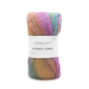 Katia Atenea Tones Yarn – Multicolor Wool, Cotton & Cashmere Blend ATENEA TONES 204 | Knitting yarn shop / dzijas veikals